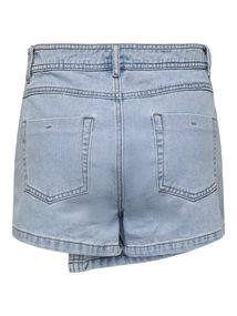 Only - Denim rok - Lichte Denim - Onllesly Reg Rhinestone Dnm Sk - 15349898