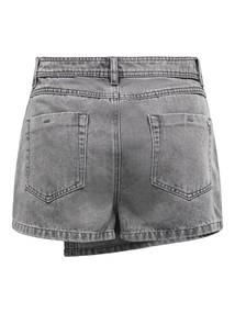 Only - Denim rok - Lichtgrijs - Onllesly Reg Lb Dnm Skort Bj N - 15256608