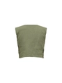 Only - Gilet - Groen - Onlthyra Sl Emb Vest Wvn - 15355338