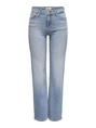 Only - Jeans - Lichte Denim - Onlblush Mid Straight Dnm - 15337794