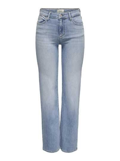Only - Jeans - Lichte Denim - Onlblush Mid Straight Dnm - 15337794