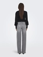 Only - Jeans - Lichtgrijs - Onlmadison Blush Hw Wid Dnm Re - 15299800