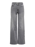 Only - Jeans - Lichtgrijs - Onlmadison Blush Hw Wid Dnm Re - 15299800