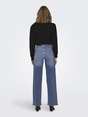 Only - Jeans - Stonewashed Denim - Onlmadison Blush Hw Wide Dnm - 15282980