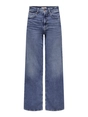 Only - Jeans - Stonewashed Denim - Onlmadison Blush Hw Wide Dnm - 15282980