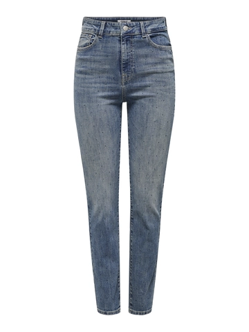Only - Jeans - Vintage - Onlemily Rhinestone Hw Str Ank - 15334880