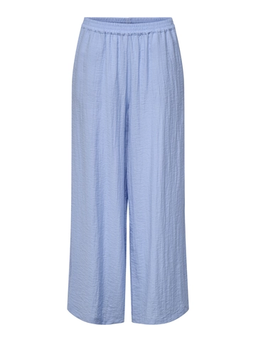 Only - Katoenen broek - Blauw - Onltania Life Hw Pull-Up Pant - 15340686