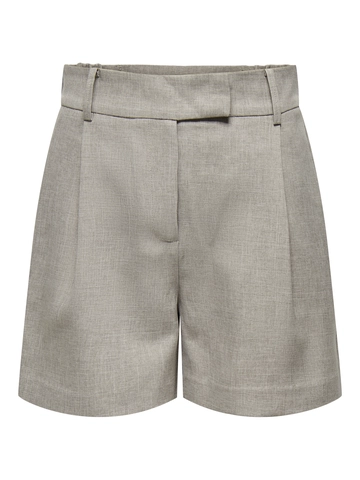 Only - Korte broek - Grijs - Onllinda Hw Mel Shorts Tlr - 15283727