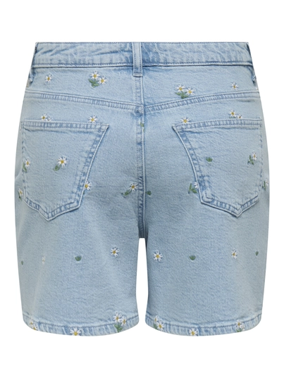 Only - Korte broek - Lichte Denim - Onljosephine Stretch Shorts Em - 15357588