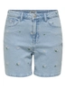 Only - Korte broek - Lichte Denim - Onljosephine Stretch Shorts Em - 15357588