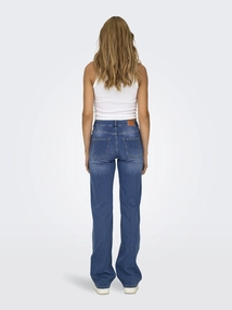 Only - Onlblush Mid Straight Rea12187 - 5-pocket jeans - Vintage Denim - 15330787