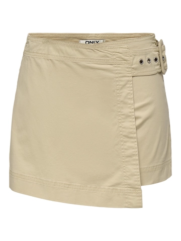 Only - Rok - Beige - Onlfelis Mw Wrap Skort Pnt - 15344487