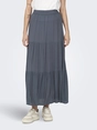 Only - Rok - Blauw - Onlmikka Life Long Skirt Wvn N - 15324808