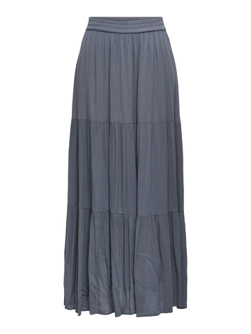 Only - Rok - Blauw - Onlmikka Life Long Skirt Wvn N - 15324808