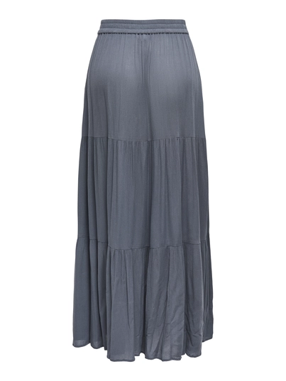 Only - Rok - Blauw - Onlmikka Life Long Skirt Wvn N - 15324808
