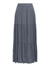 Only - Rok - Blauw - Onlmikka Life Long Skirt Wvn N - 15324808