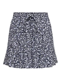 Only - Rok - Blauw - Onlnala Life Skort Wvn Noos - 15322967