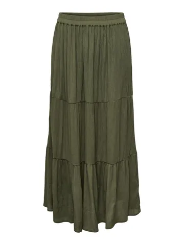 Only - Rok - Groen - Onlmikka Life Long Skirt Wvn N - 15324808
