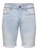 Only&Sons - Korte broek denim - Gebleekte denim - Onsply Lb Jog 8587 Pim Dnm Sho - 22018587