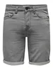 Only&Sons - Korte broek denim - Grijs - Onsply Jog Mg 8583 Pim Dnm Sho - 22018583
