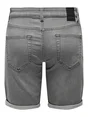 Only&Sons - Korte broek denim - Grijs - Onsply Jog Mg 8583 Pim Dnm Sho - 22018583