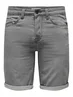 Only&Sons - Korte broek denim - Grijs - Onsply Jog Mg 8583 Pim Dnm Sho - 22018583