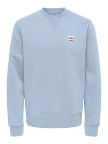 Only&Sons - Onsdawson Reg Crew Vd - Katoenen sweater lange mouw - Donkerblauw - 22033193
