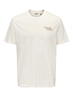 Only&Sons - T-shirt korte mouw - Ecru - Onschris Life Reg Ss Tee - 22034333