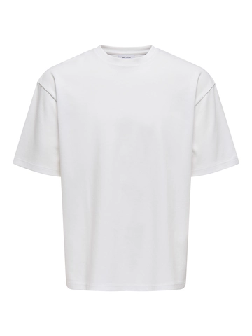 Only&Sons - T-shirt korte mouw - Wit - Onscaspian Airflex Aut Ss Tee - 22031940