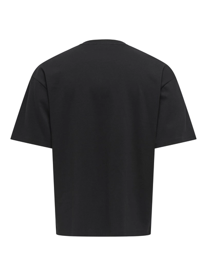Only&Sons - T-shirt korte mouw - Zwart - ONSCASPIAN Airflex Aut SS Tee - 22031940