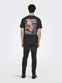 Only&Sons - T-shirt korte mouw - Zwart - Onschris Life Reg Ss Tee - 22034333