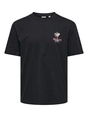 Only&Sons - T-shirt korte mouw - Zwart - Onsfred Cabana Rlx Ss Tee - 22034317