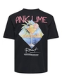 Only&Sons - T-shirt korte mouw - Zwart - Onsfred Cabana Rlx Ss Tee - 22034317