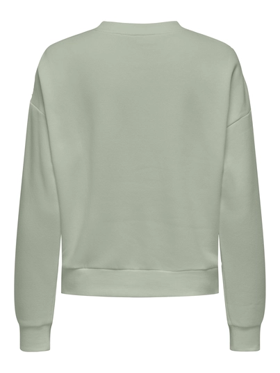 Only - Sweater - Groen - Onlpam L/S O-Neck Box Cc Swt - 15352885