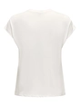 Only - T-shirt korte mouw - Ecru - Onlfree Life Batsleeve O-Neck - 15350108