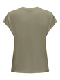 Only - T-shirt korte mouw - Groen - Onlfree Life Batsleeve O-Neck - 15350108