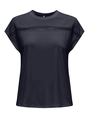 Only - T-shirt korte mouw - Marineblauw - Onlfree Life Batsleeve O-Neck - 15350108