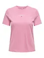 Only - T-shirt korte mouw - Paars - Onllotte Life Reg S/S Not Top - 15344235