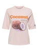 Only - T-shirt korte mouw - Roze - Onlphoebe S/S Fresh Top Box Jr - 15351369