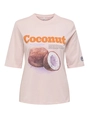 Only - T-shirt korte mouw - Roze - Onlphoebe S/S Fresh Top Box Jr - 15351369