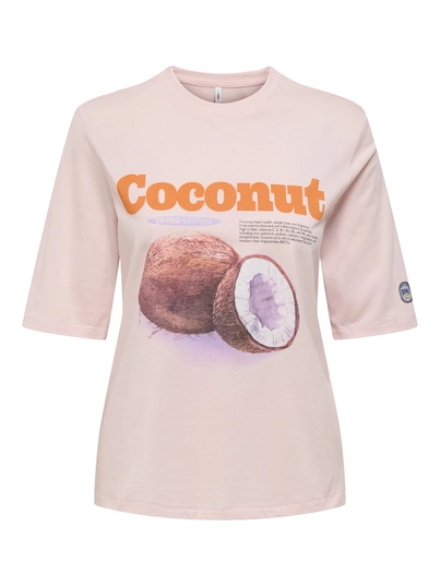 Only - T-shirt korte mouw - Roze - Onlphoebe S/S Fresh Top Box Jr - 15351369