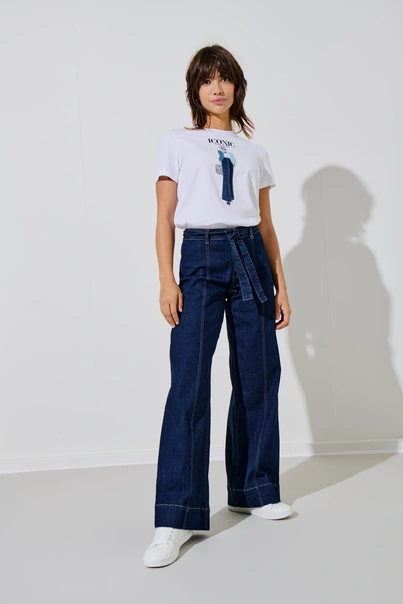 Only - T-shirt korte mouw - Wit - Onlemma Life Reg S/S Lady Top - 15329752