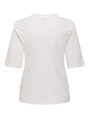 Only - T-shirt korte mouw - Wit - Onlphoebe S/S Fresh Top Box Jr - 15351369