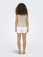 Only - Tanktop - Beige - Onlsunny O-Neck Tank Top Knt N - 15350925