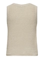 Only - Tanktop - Beige - Onlsunny O-Neck Tank Top Knt N - 15350925
