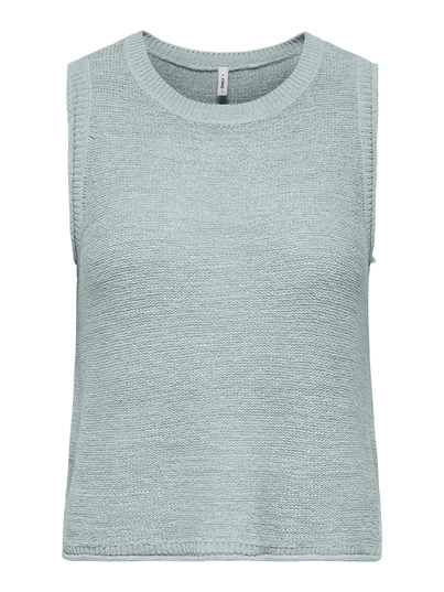 Only - Tanktop - Grijs - Onlsunny O-Neck Tank Top Knt N - 15350925