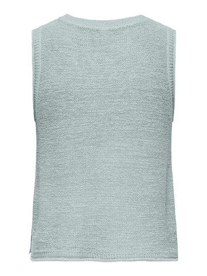 Only - Tanktop - Grijs - Onlsunny O-Neck Tank Top Knt N - 15350925
