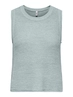 Only - Tanktop - Grijs - Onlsunny O-Neck Tank Top Knt N - 15350925