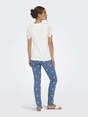 Only - Trendy T-shirt korte mouw - Ecru - Onlebba Life S/S Lace Top Jrs - 15324887