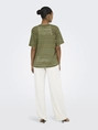 Only - Trendy T-shirt korte mouw - Groen - Onlaniri S/S O-Neck Top Jrs - 15350242